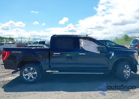 2022 Ford F150 Supercrew из США, поврежденный, VIN 1FTFW1E59NFB82353